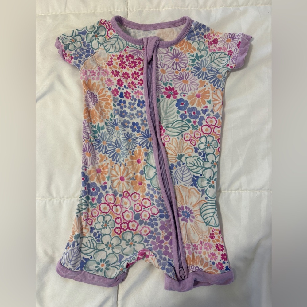 Little Sleepies Doodle Blooms Floral Shorty